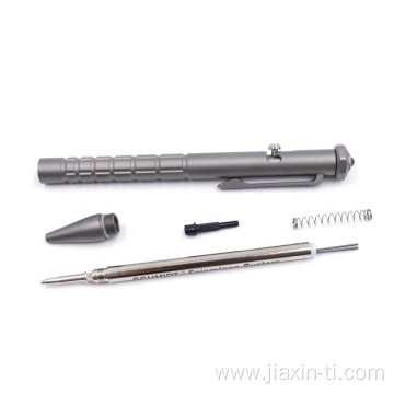 Custom Pattern Edc Titanium Writing Mechanical Pencil